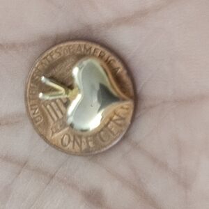 Vintage Goldtone Heart Pendant